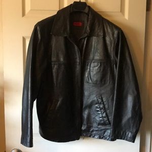 HUGO BOSS Leather Jacket